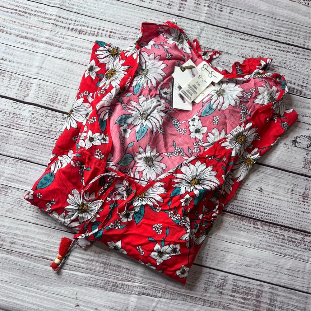 Jessica Simpson Daisy Swim Coverup